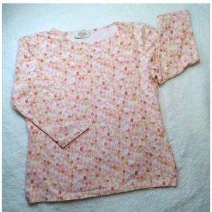 Talbots Petites 3/4 sleeve Tee top